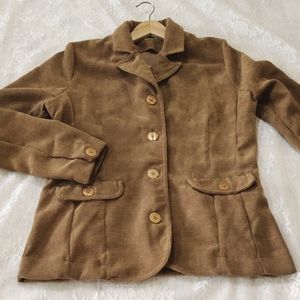 Brown blazer-M